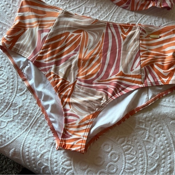 SUNSEEKER Sunkissed Safari Rust BIKINI SWIMSUIT‎ - Picture 5 of 7